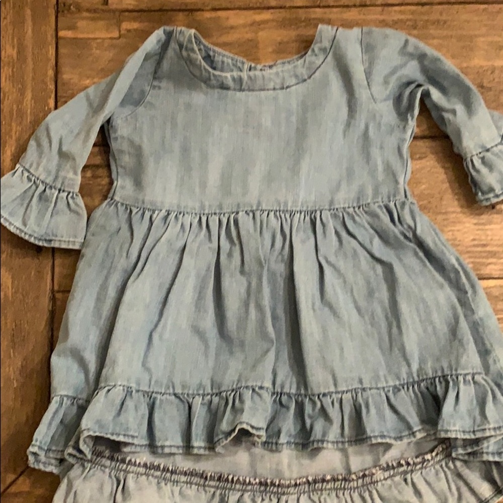 RuffleButts High Low Dress 18-24